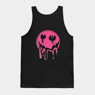 Droopy Smiley Face // Trippy Smile Tank Top